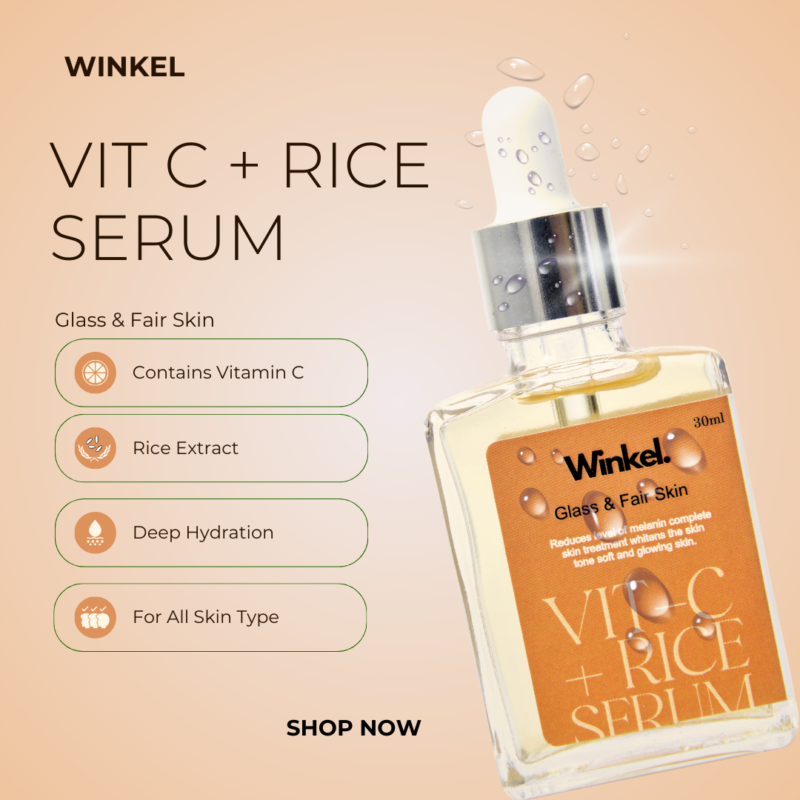 Vitamin C + Rice Serum | Glass & Fair Skin - Image 4